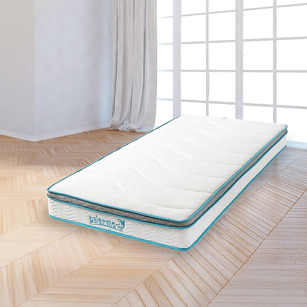 20cm Hybrid Memory Foam/Innerspring Medium-Firm Mattress, Single