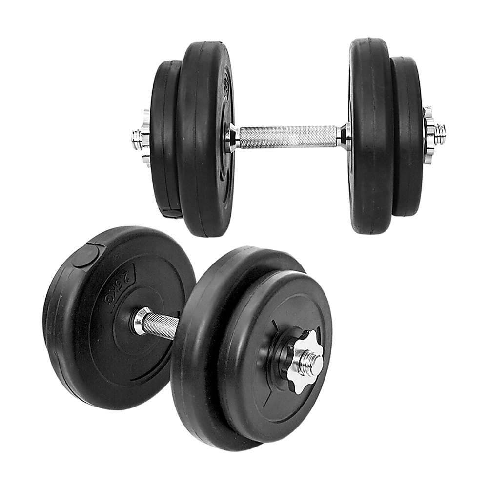 Adjustable 20KG Dumbbell Weight Set, Non-Slip, Steel