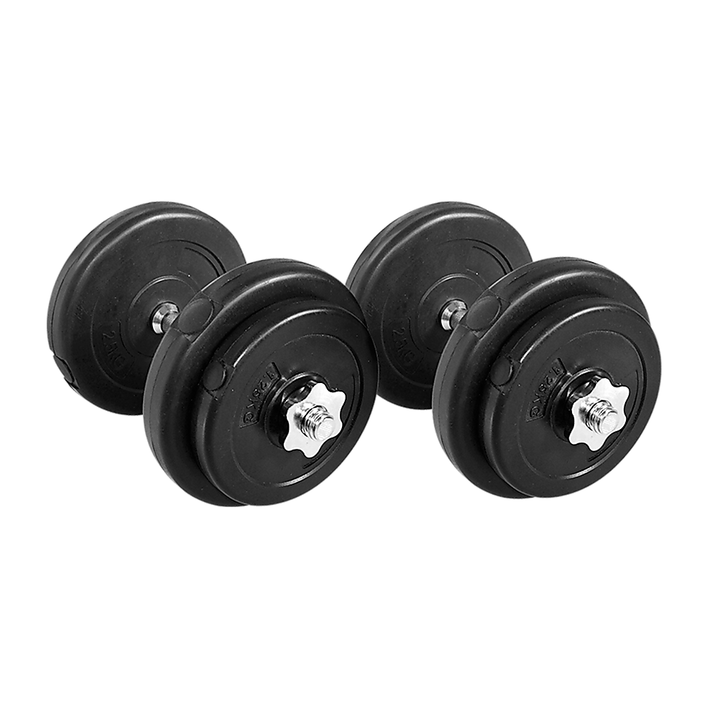 Adjustable 20KG Dumbbell Weight Set, Non-Slip, Steel