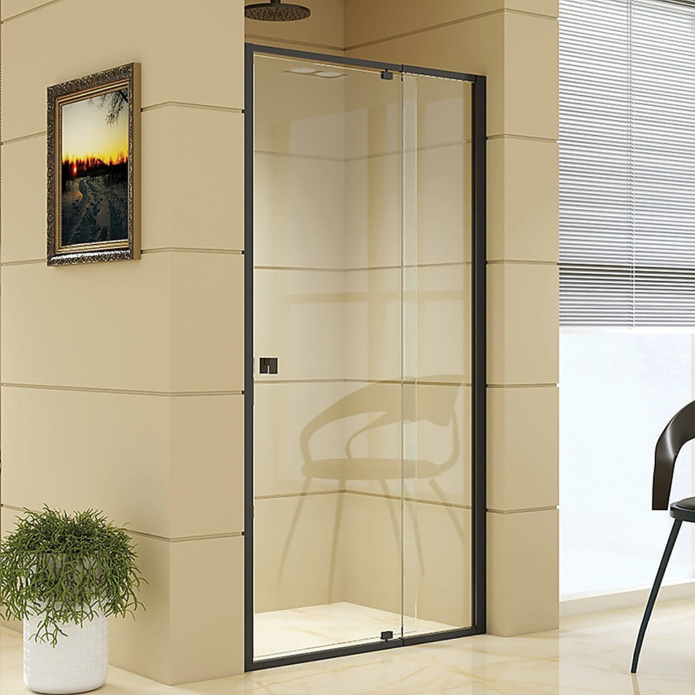 Adjustable Semi Frameless Shower Screen 98 106 x 195cm Australian Safety Glass
