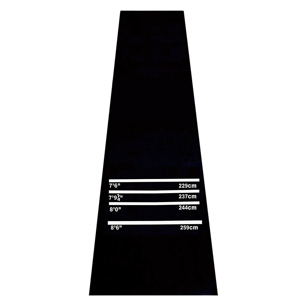 300cm Professional Rubber Darts Mat Home Pub Bar Floor Protector With Throw Line For Accurate Play