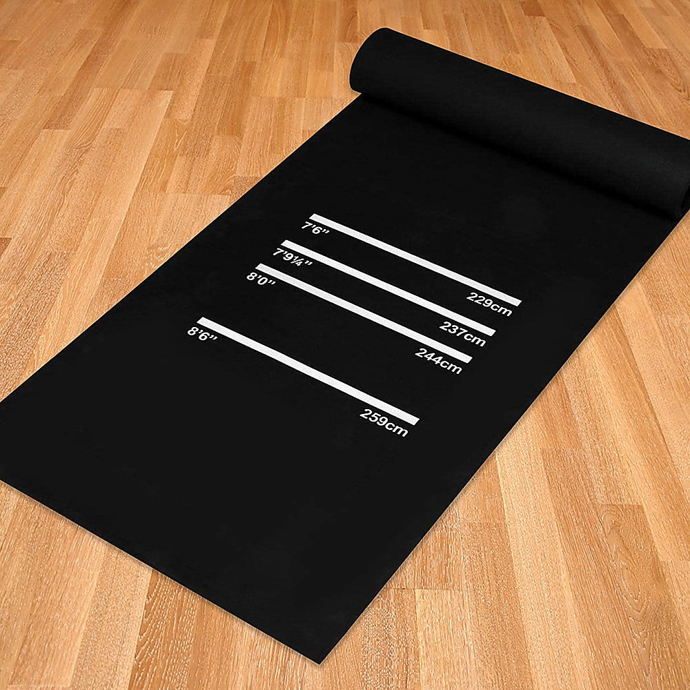 Non-Slip Rubber Darts Mat, 300x61cm, 4 Oche Lines by Randy & Travis