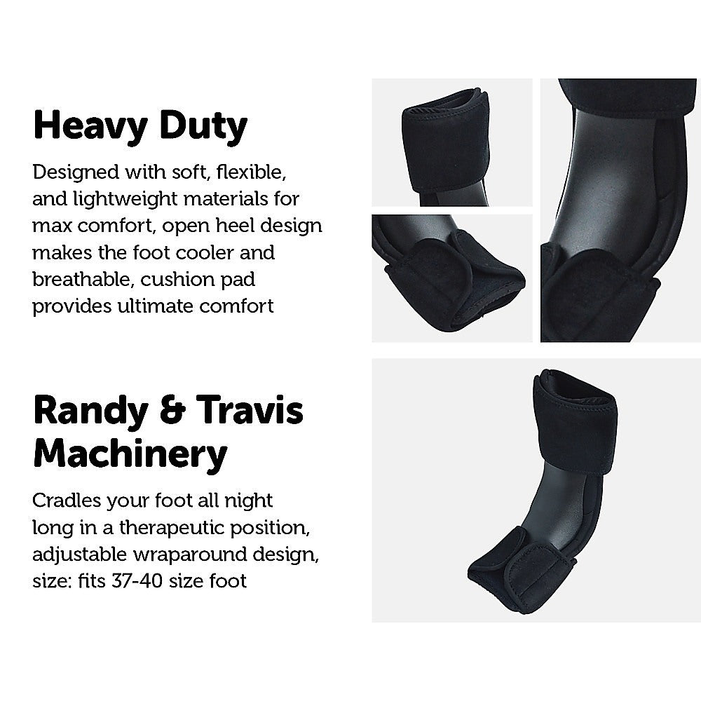 Adjustable Night Plantar Fasciitis Brace, Firm Support (37-40)