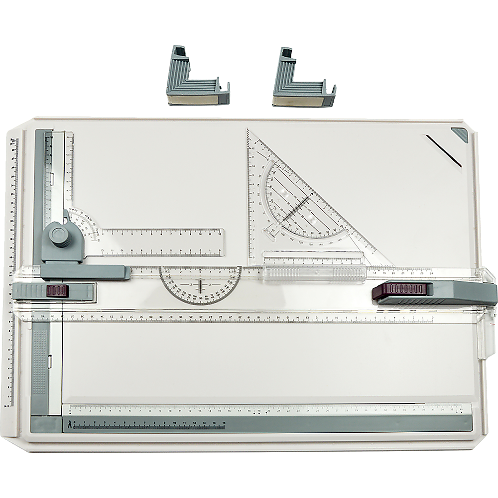 Adjustable A3 Drawing Board with Parallel Motion & Clamps