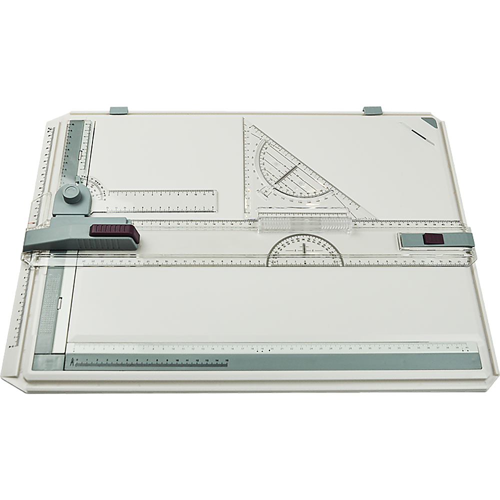 Adjustable A3 Drawing Board with Parallel Motion & Clamps