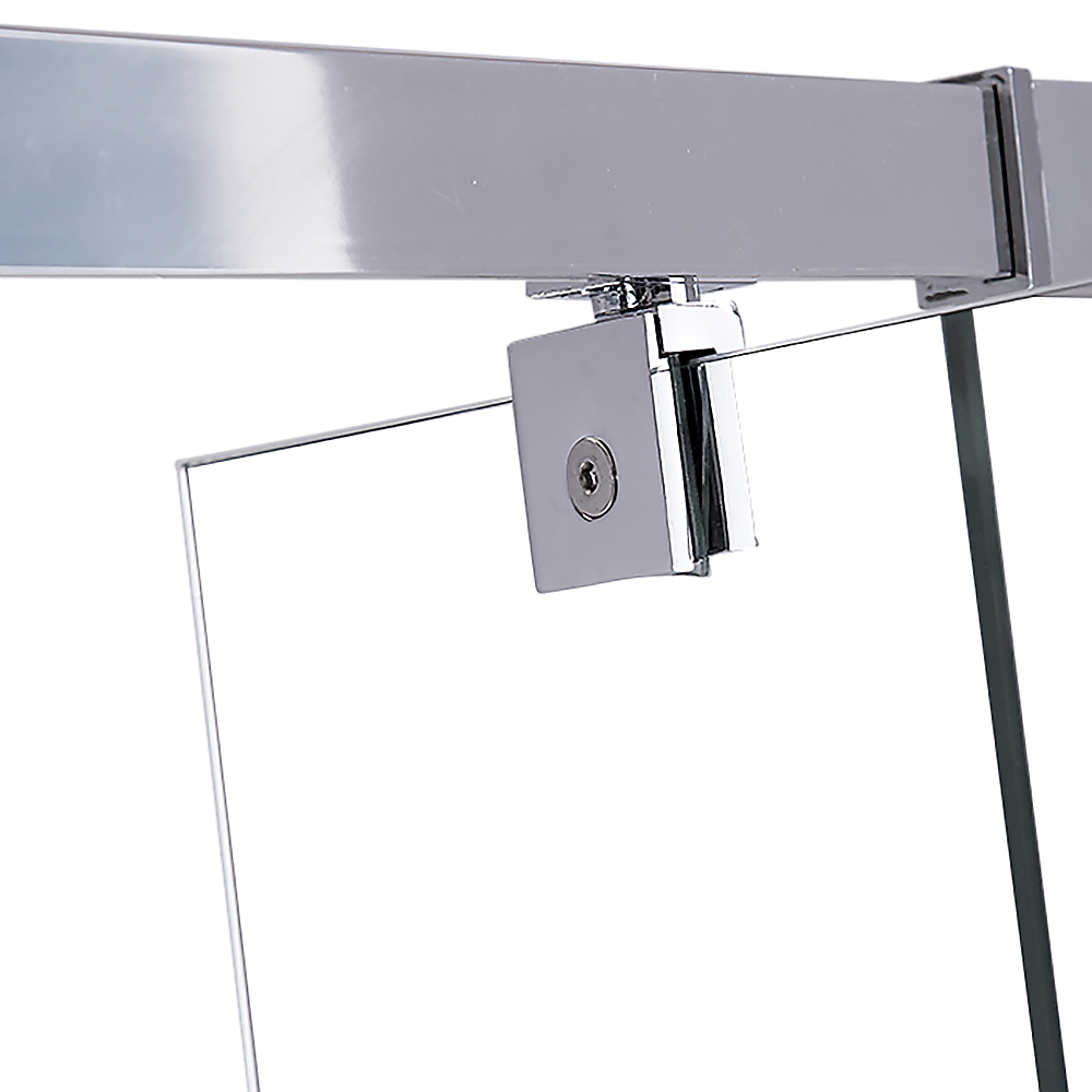 Semi Frameless Shower Screen 98 106 x 195cm & 77 80 x 195cm Side AS/NZS Glass