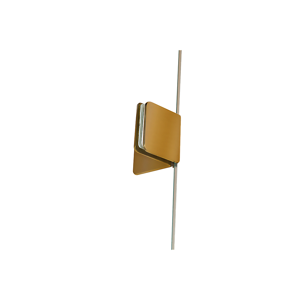 1200 x 1000mm Frameless 10mm Glass Shower Screen By Della Francesca