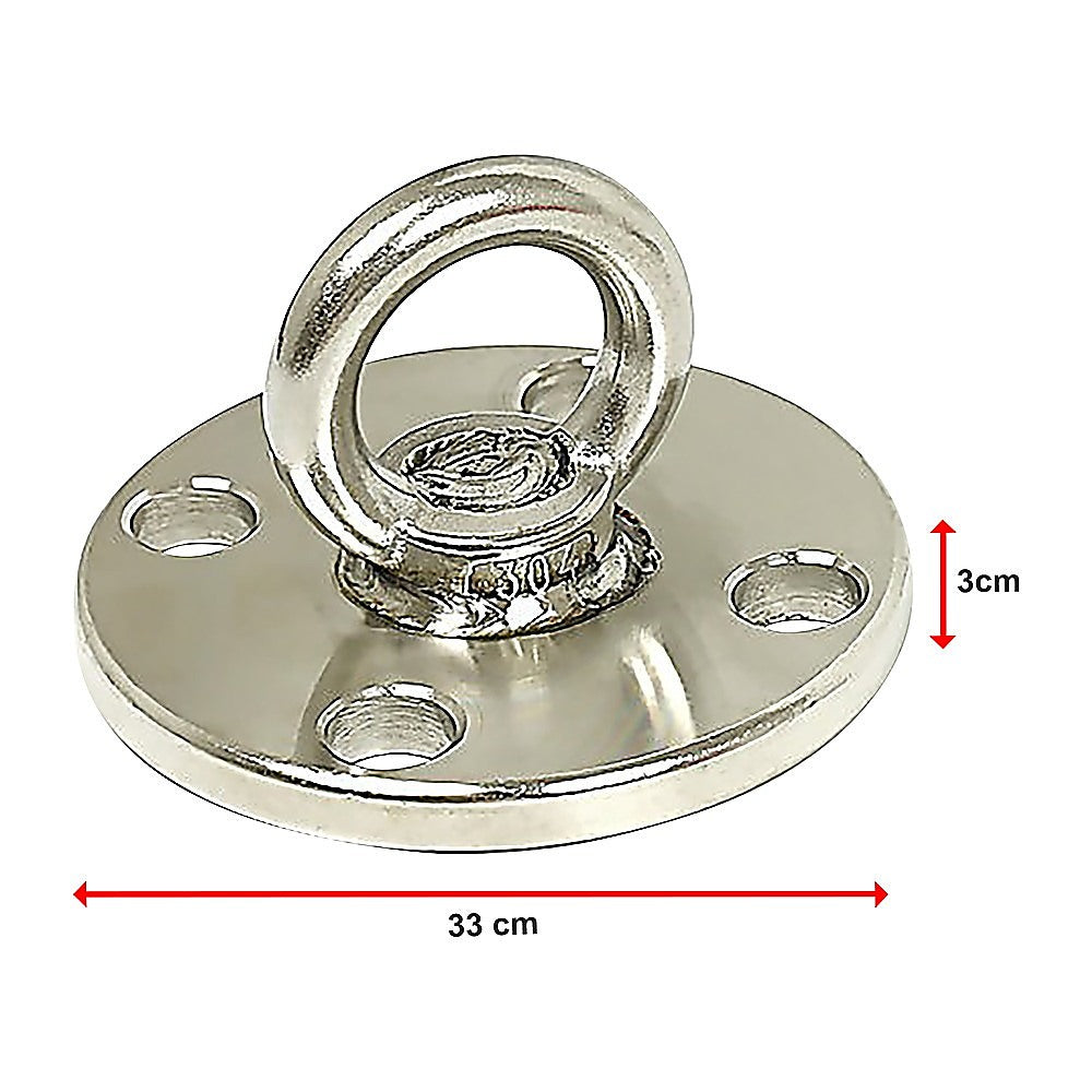 304 Stainless Steel Suspension Hook Wall Ceiling Mount Hanger Anchor Bracket