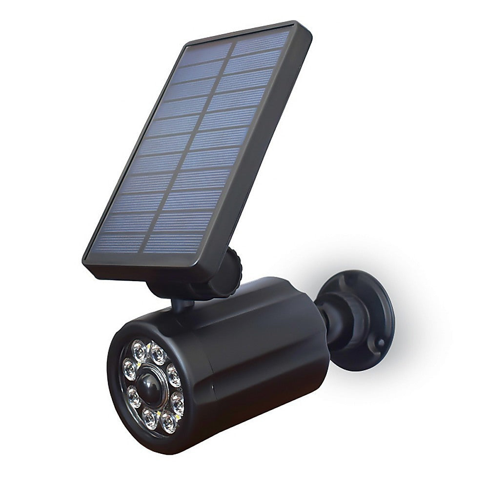 Motion-Sensor Solar LED Security Spotlight, 8 LEDs, Randy & Travis