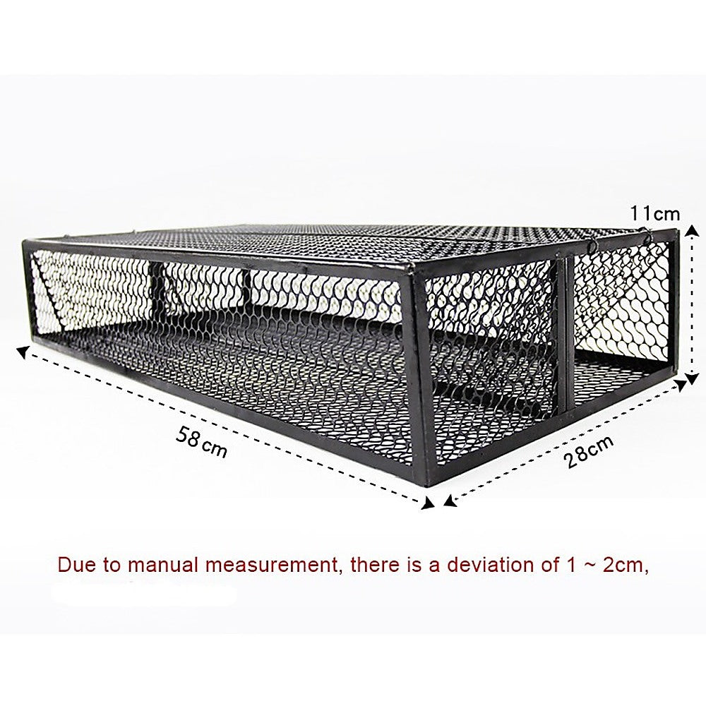 Rust-Resistant Humane Snake Trap 2 Doors Reusable