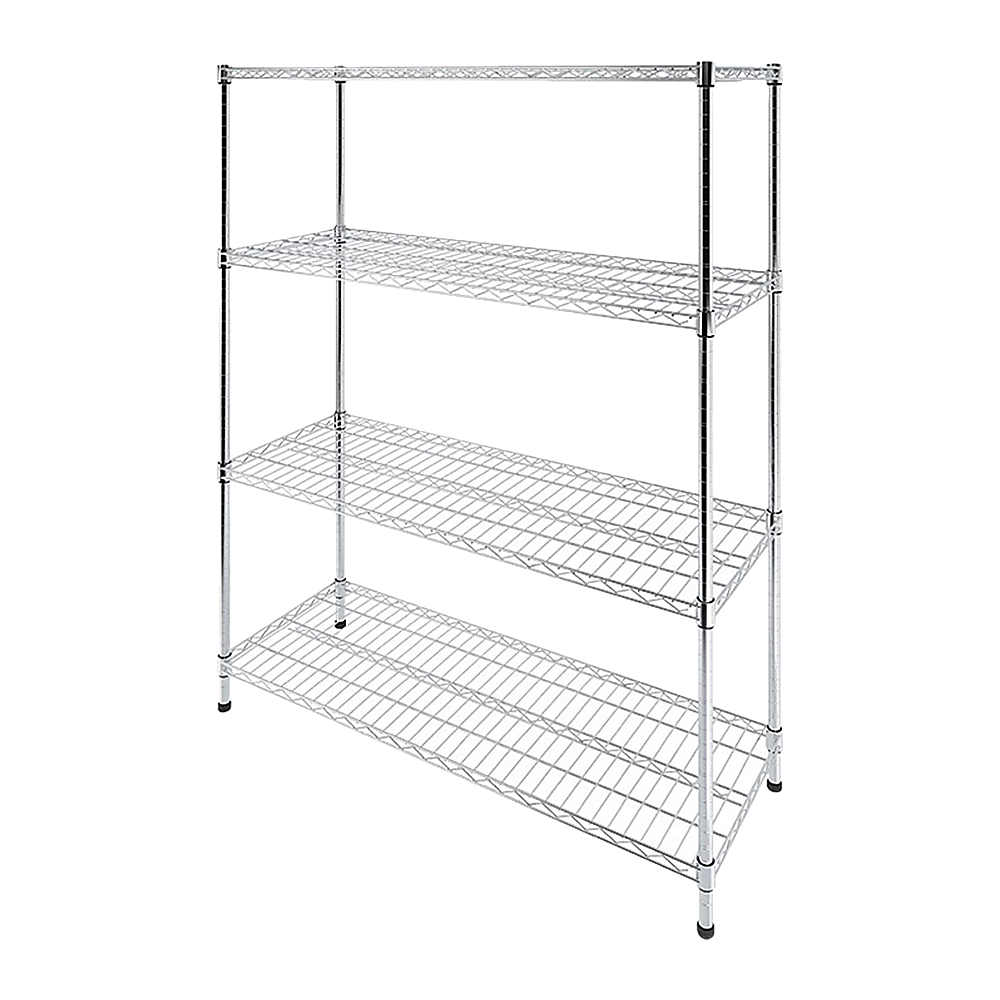 Adjustable Carbon Chrome Modular Wire Storage Shelf 1500mm