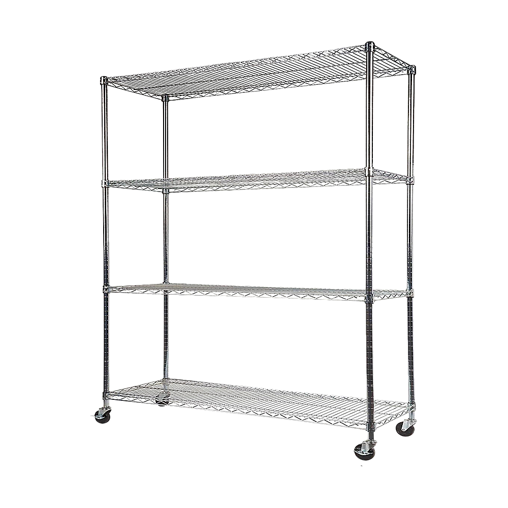 Adjustable Carbon Chrome Wire Storage Shelf 1200x600mm