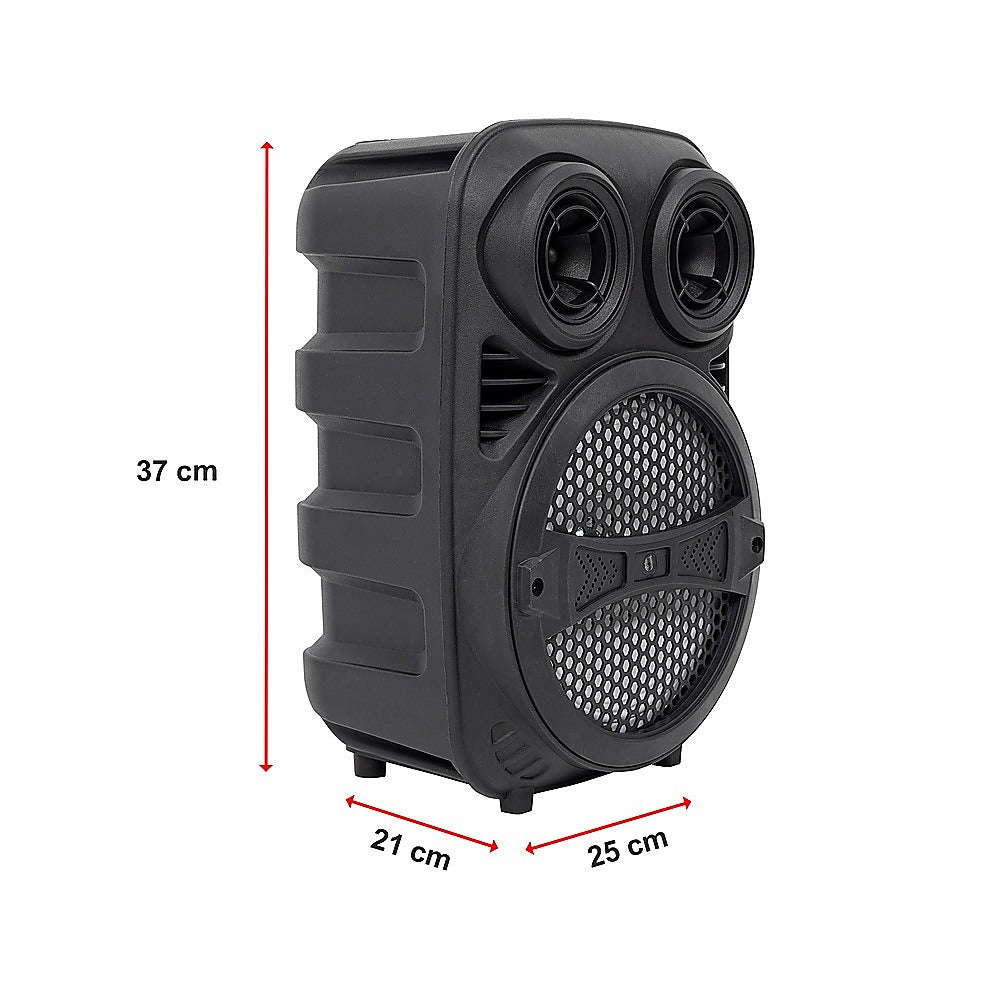 8" Portable Bluetooth Speaker Subwoofer Heavy Bass Sound System