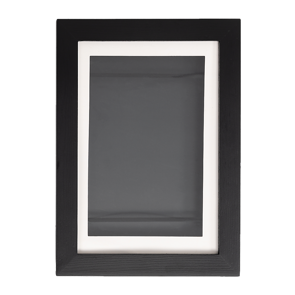 A4 Front-Opening Wooden Picture Frame For 50 Artworks