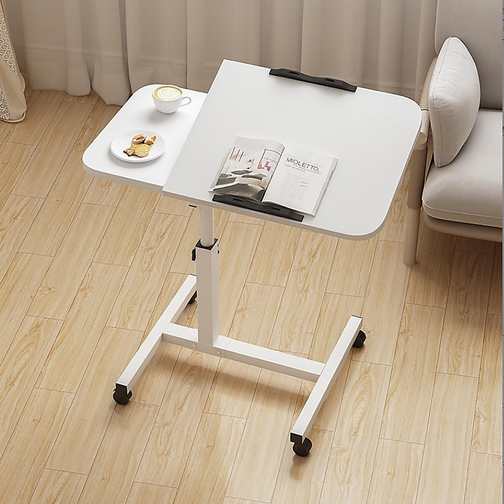 Adjustable Mobile Laptop Desk with Tilt Tabletops