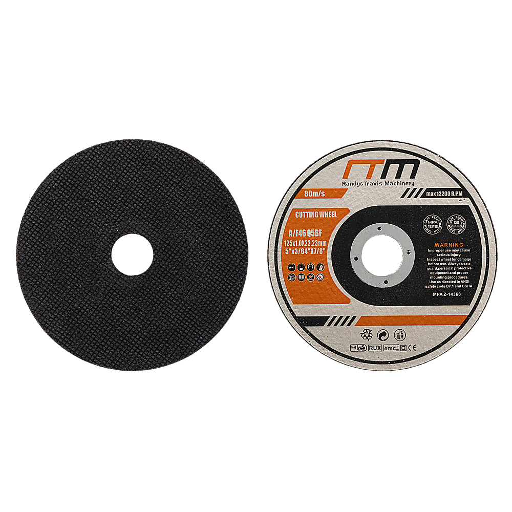 Ultra-Thin Cutting Discs 125mm 5" for Angle Grinder, 100 Pack