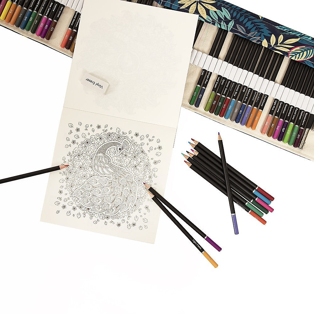 72 Coloured Pencils Artist Set for Layering & Blending