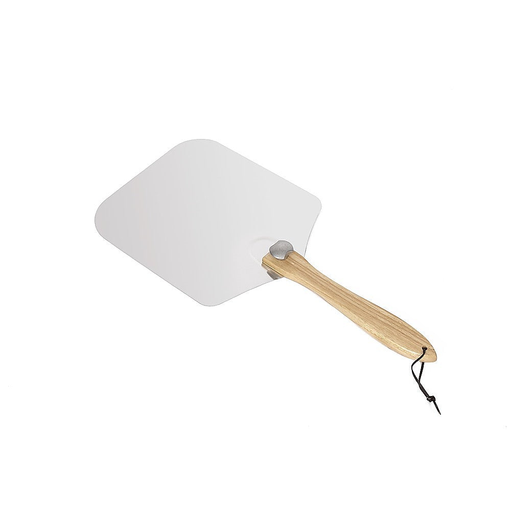 Aluminum Pizza Peel with Foldable Wood Handle, 12-Inch