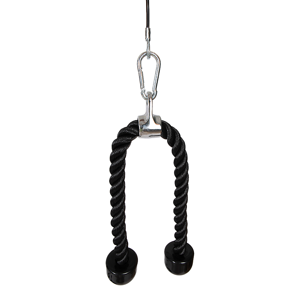 Durable Silent Rotatable Fitness Pulley Set for Triceps Workout