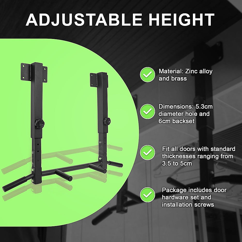 Adjustable Steel Ceiling Wall Joist Mount Pull Up Bar