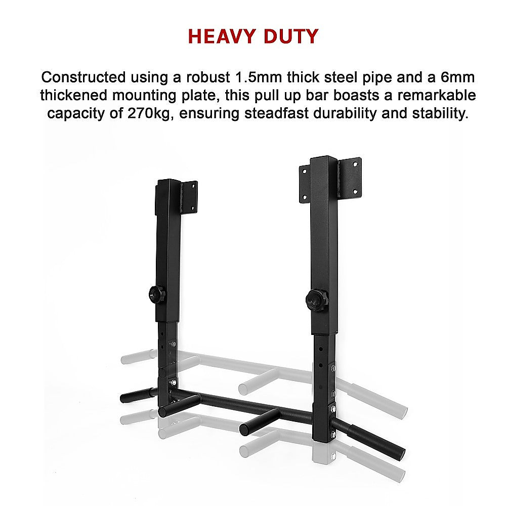 Adjustable Steel Ceiling Wall Joist Mount Pull Up Bar