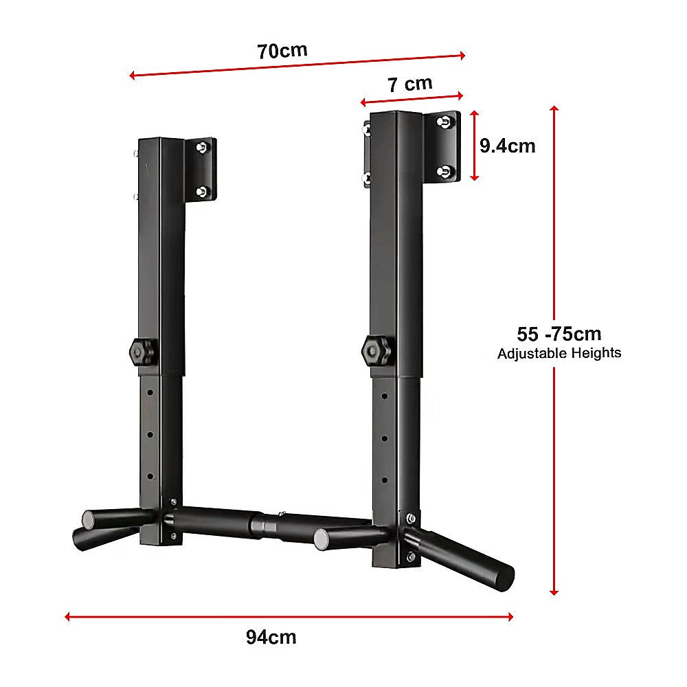 Adjustable Steel Ceiling Wall Joist Mount Pull Up Bar