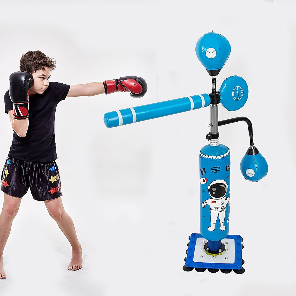 Adjustable Kids Boxing Punching Bag with Stable Base