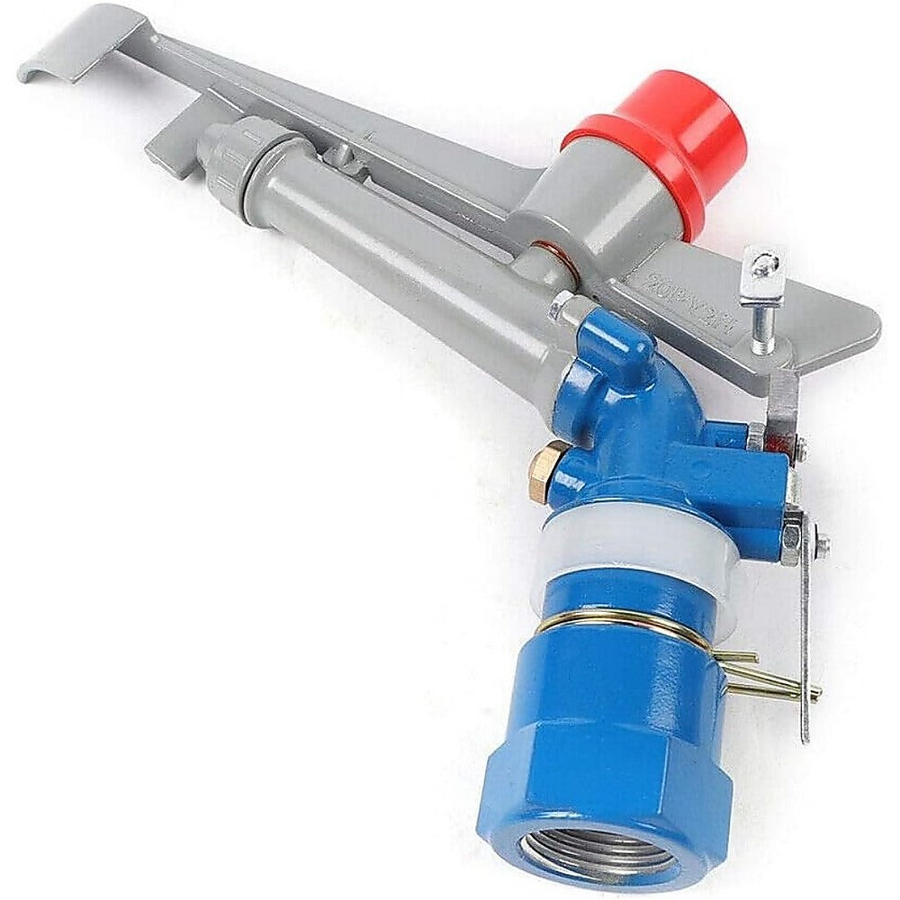 Adjustable 360° Impact Sprinkler, 30m Radius, Zinc Alloy