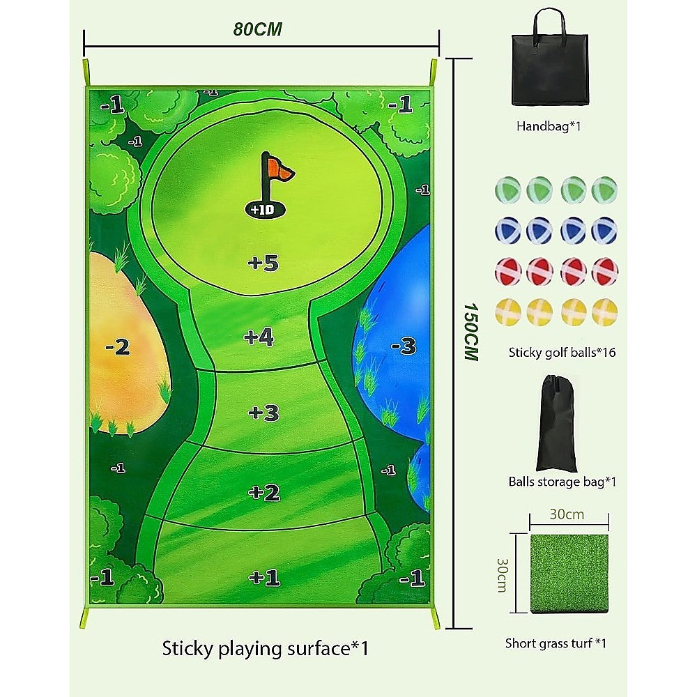 Casual Indoor Golf Putting Practice Set Golf Party Game Mats