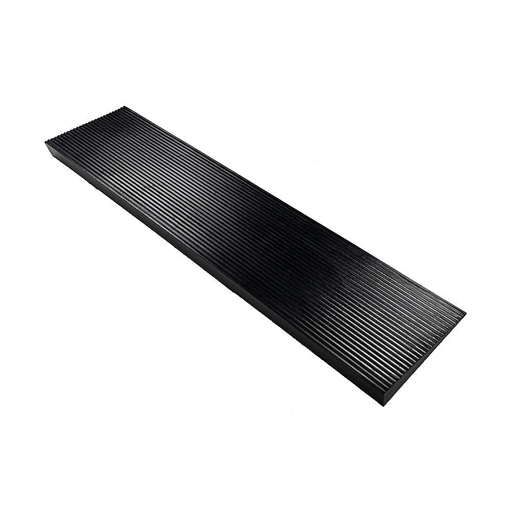 Cuttable Threshold Ramp Rubber Wheelchair Ramp Solid 4 cm Rise 90 cm Wide