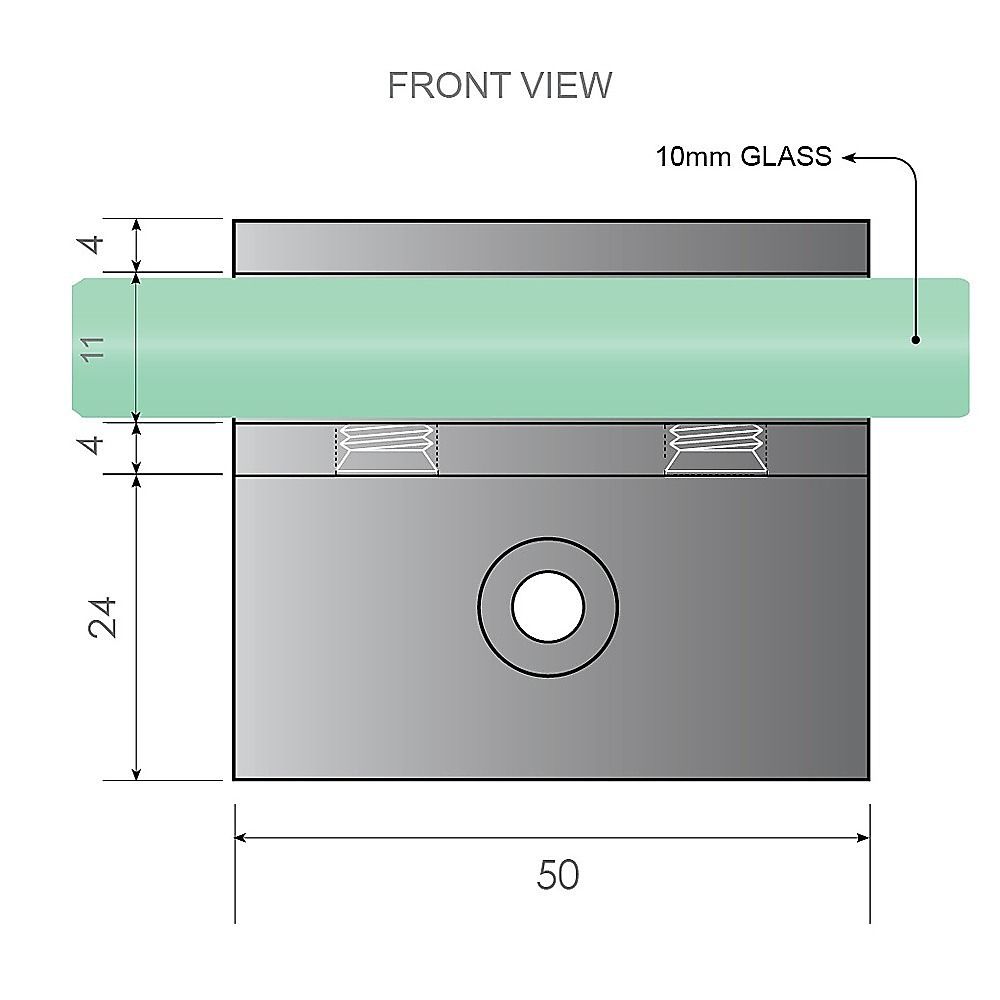 90x100cm Double Door Corner Shower Screen – Gold F-Brackets, Brass Hinges & Round Knob Handle