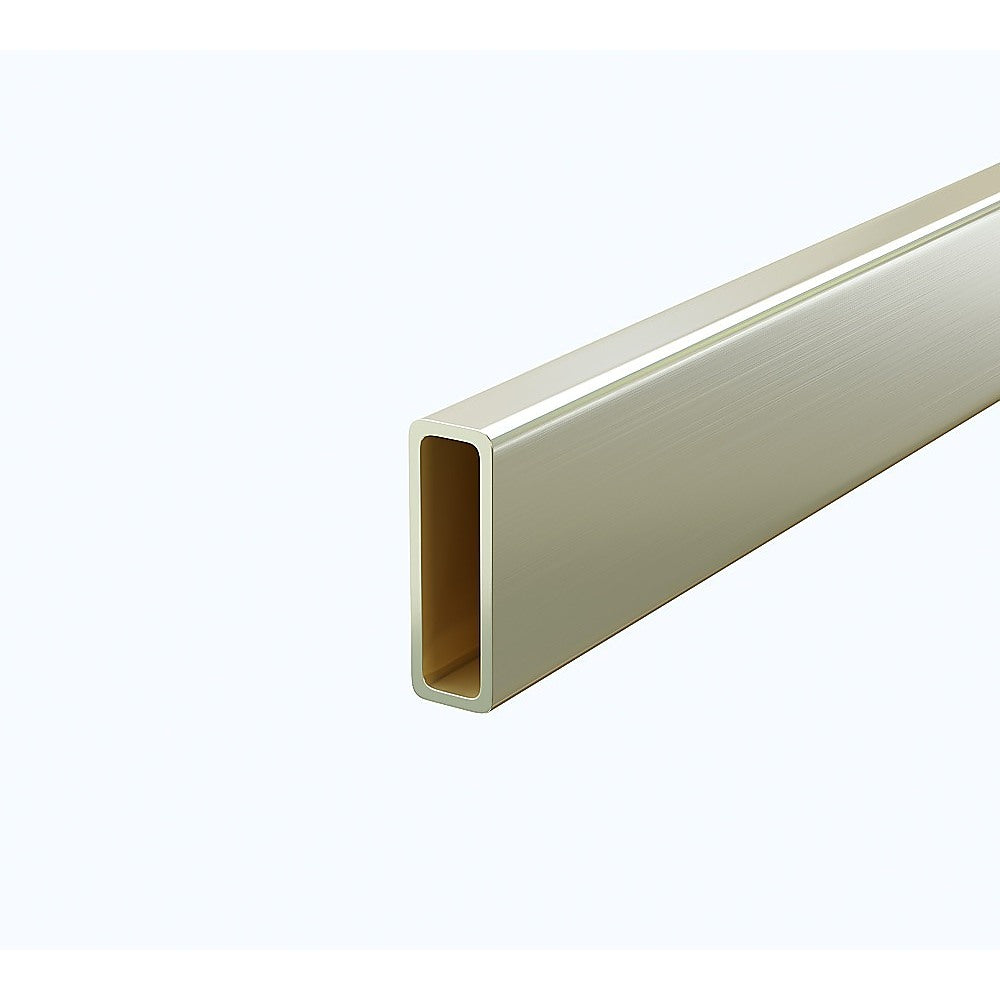 180cm Frameless Glass Sliding Shower Door – With Gold Rail and U-Brackets for Modern Bathrooms