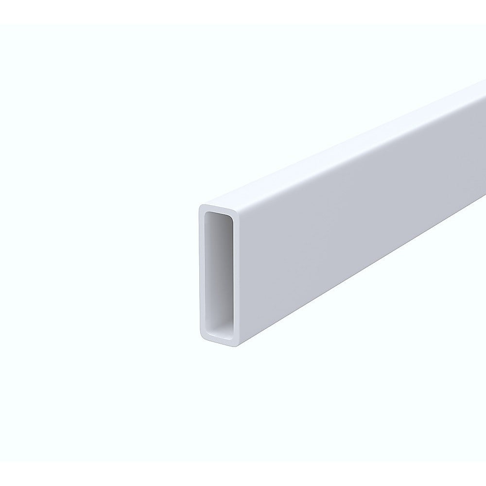 180cm Frameless Glass Sliding Shower Door – With White Rail and U-bracket for Modern Bathrooms