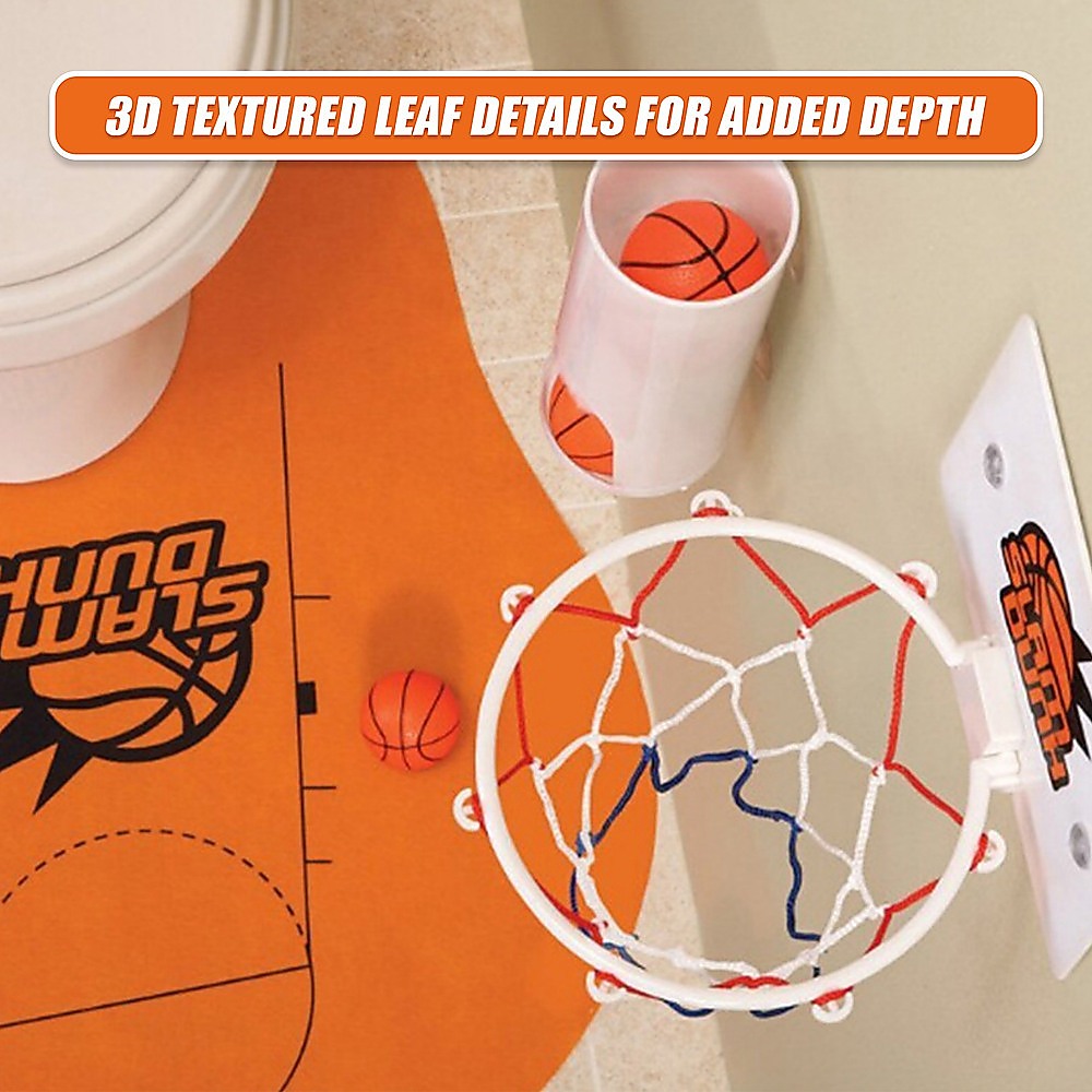 Basketball Game Toilet Bathroom Loo Entertainment Gift