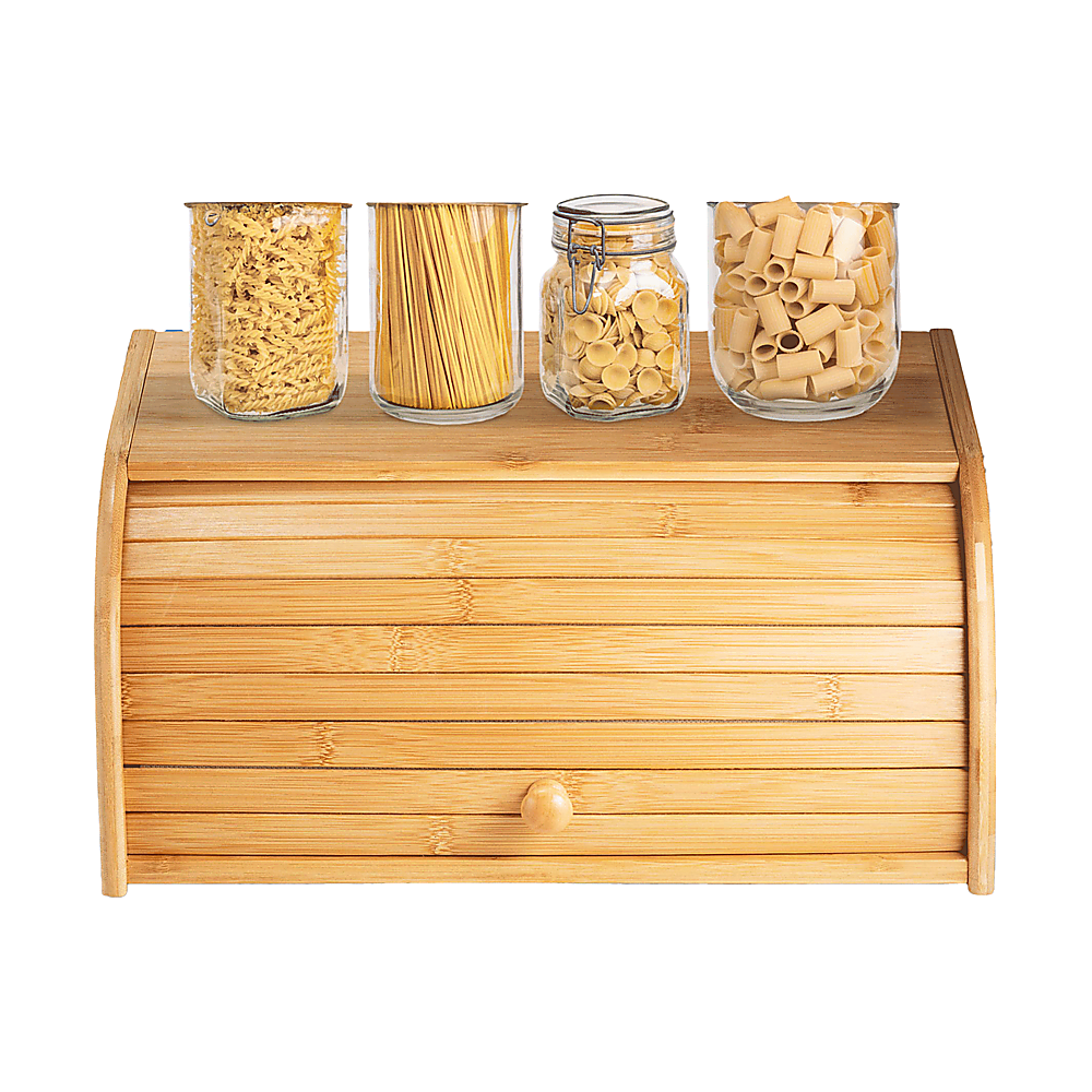 Bamboo Bread Box Kitchen Storage