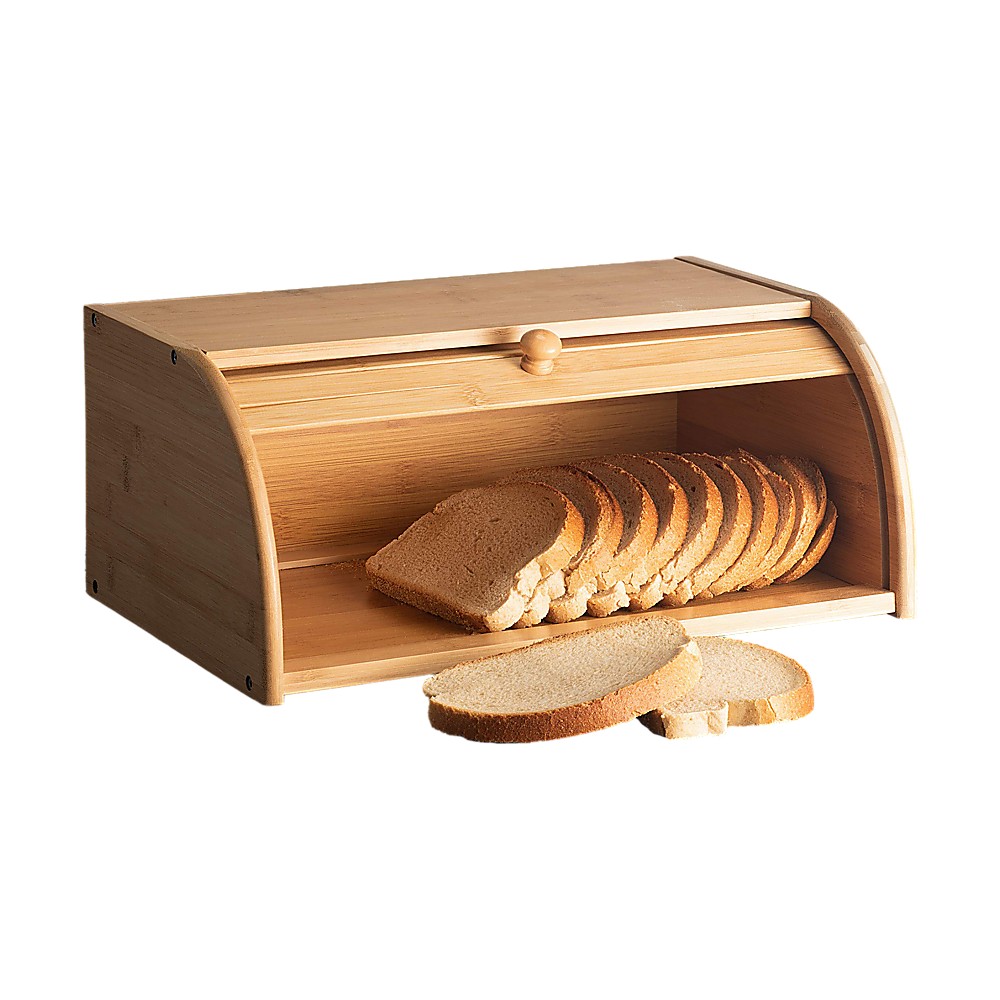 Bamboo Bread Box Kitchen Storage