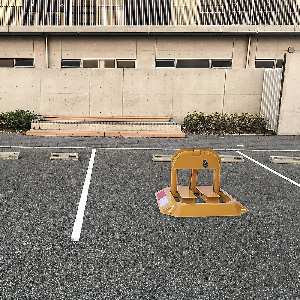 Parking Space Lock Folding Barrier Bollard