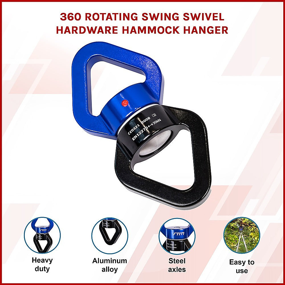 360 Rotating Swing Swivel Hardware Hammock Hanger