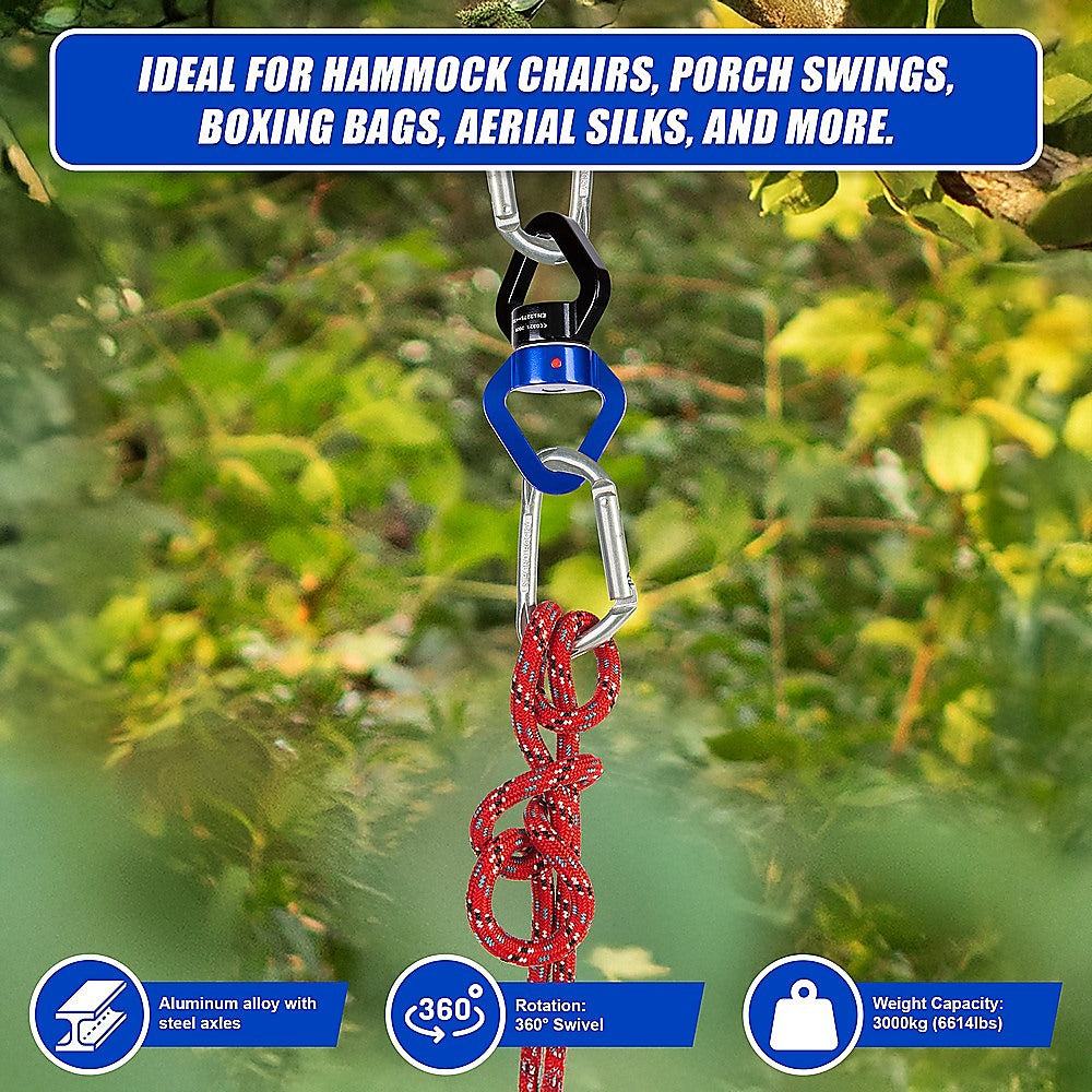 360 Rotating Swing Swivel Hardware Hammock Hanger