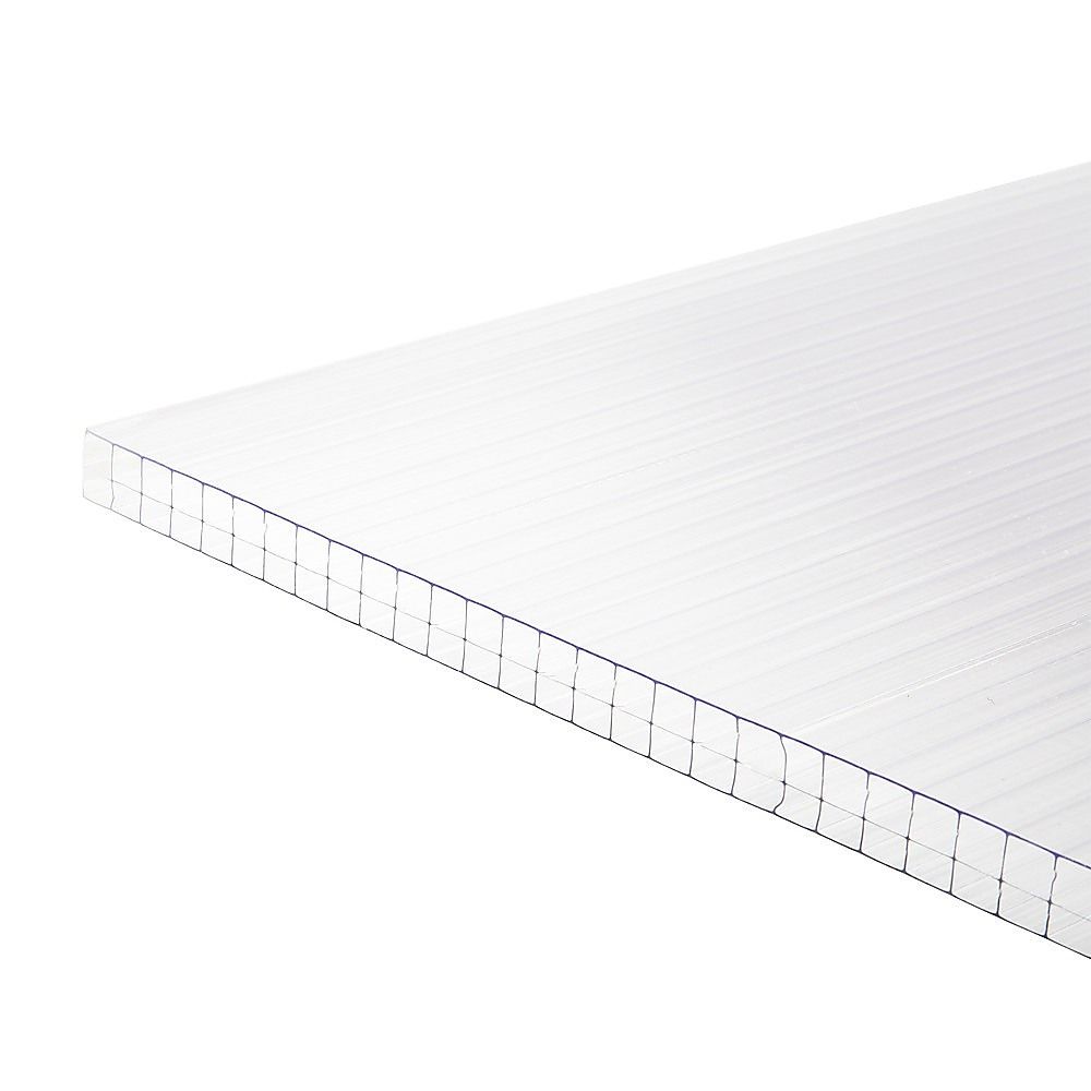 Polycarbonate Roofing Sheets – 105x210x1.6cm Clear Panels, 5 Pack