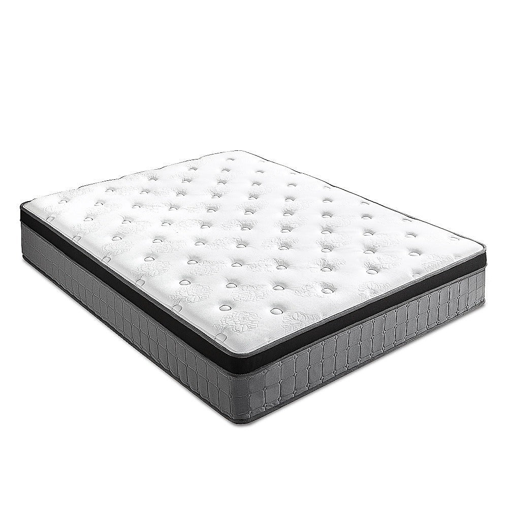 Mattress Single Euro Top Pocket Spring Motion Isolation CertiPUR-US Certified