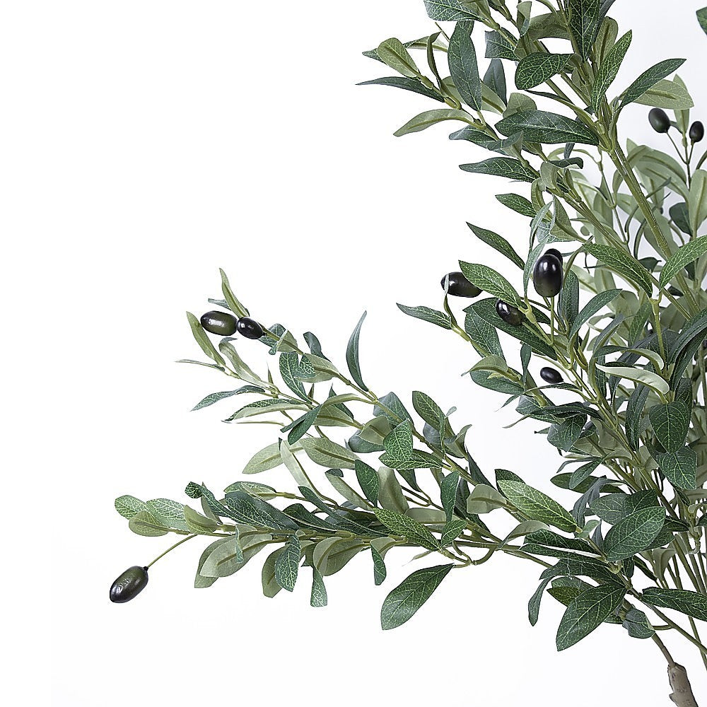 150cm Artificial Olive Tree Green Natural Tall Faux Lifelike