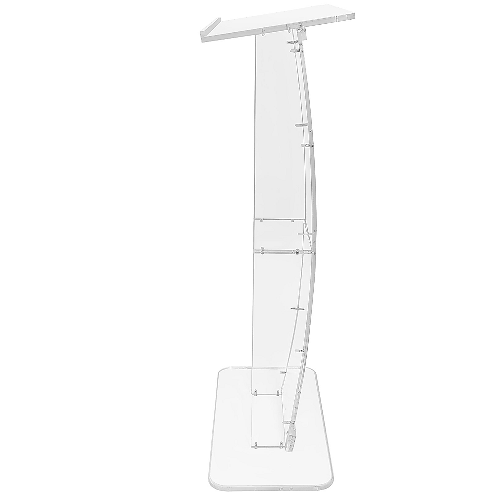 120cm Acrylic Podium Stand Transparent