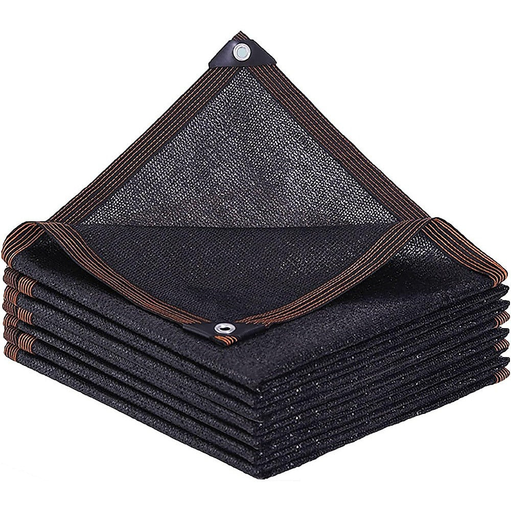 Windscreen Mesh 20m x 2m Fence Windscreen Privacy Screen Shade Cover Black Fabric Mesh