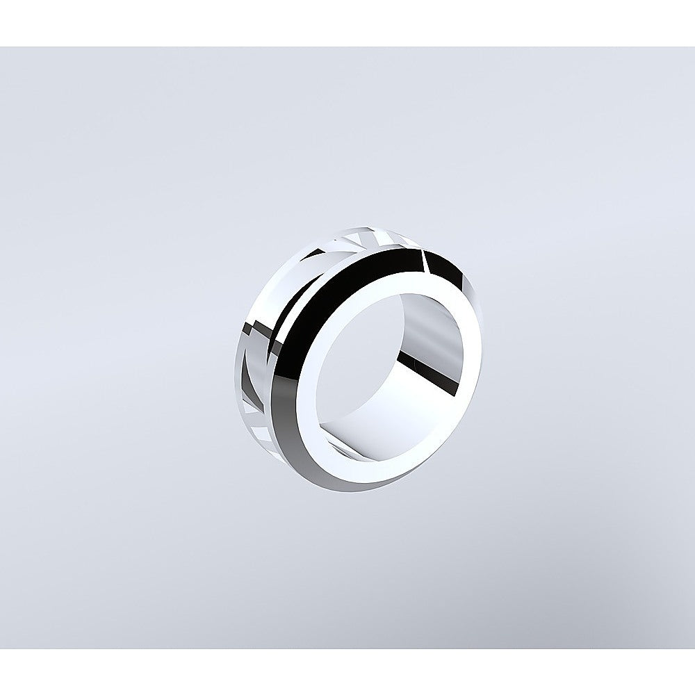 90cm Frameless Diamond Shower Screen – Chrome U-Brackets with SS Hinges for Modern Bathrooms