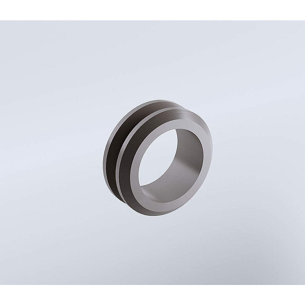 90x90cm Double Door Corner Shower with Gunmetal Channels and SS Hinges, Round Handle