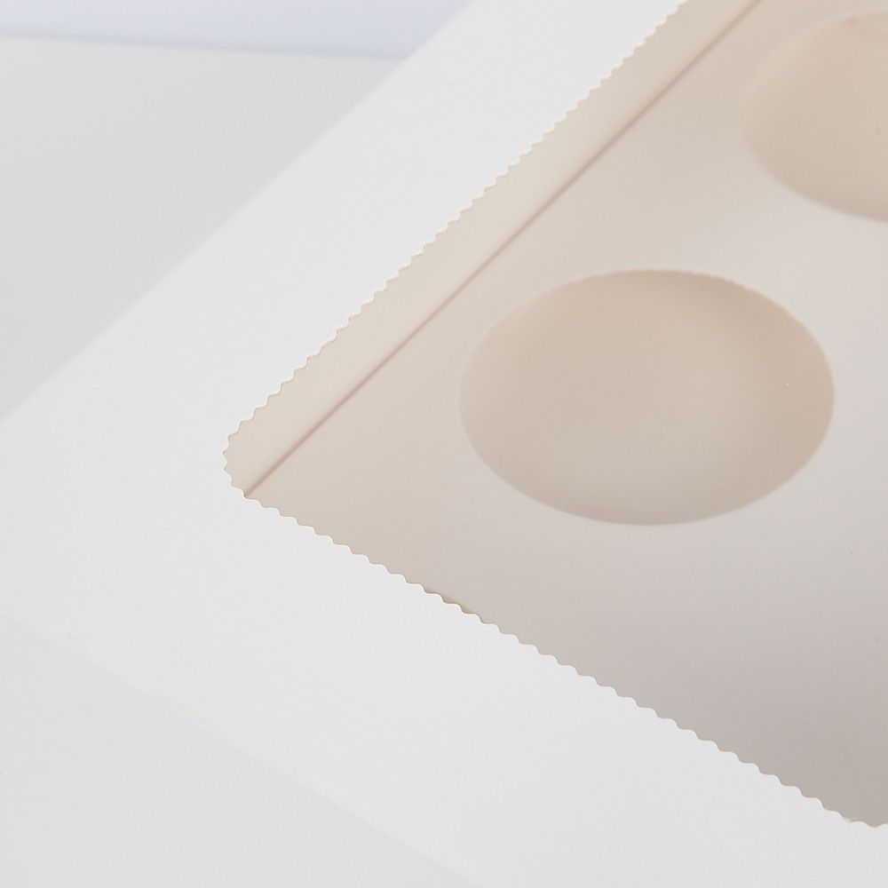 Cupcake Box 6 Holes Window Cake Party Favour 100 Boxes