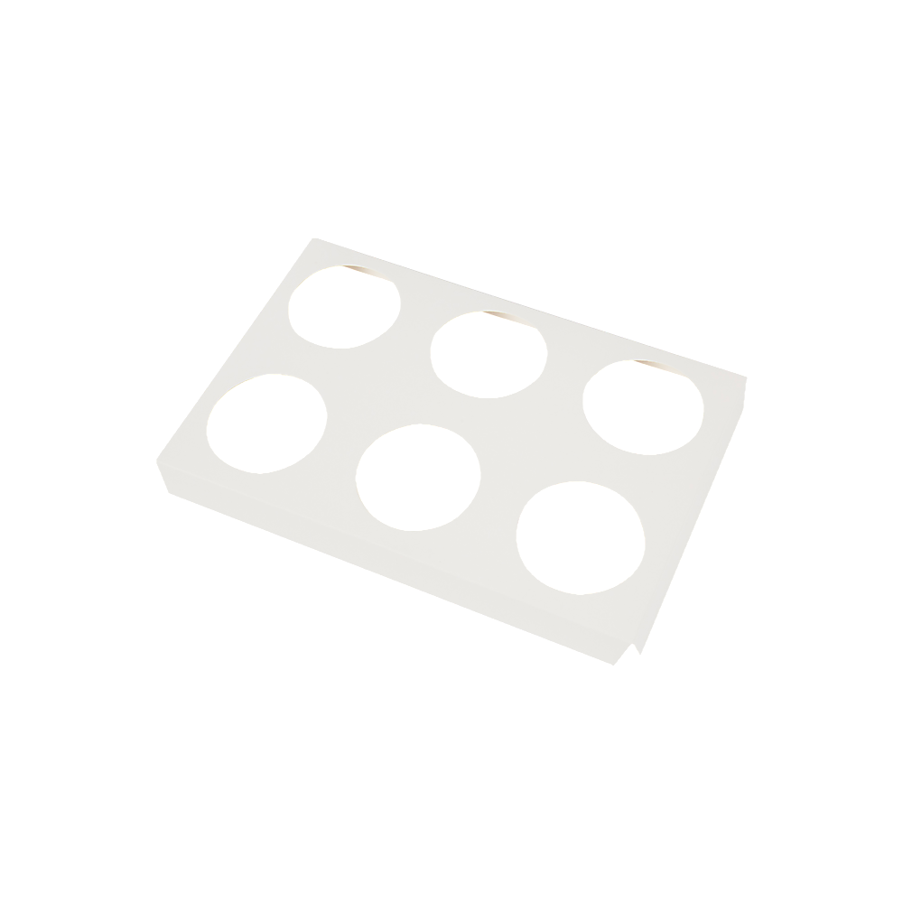 Cupcake Box 6 Holes Window Cake Party Favour 100 Boxes