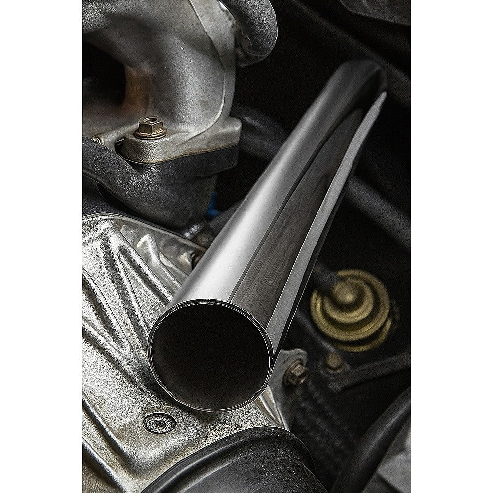 Universal 76mm Stainless Steel Exhaust/Intake Pipe Tube – Polished Automotive Fitting