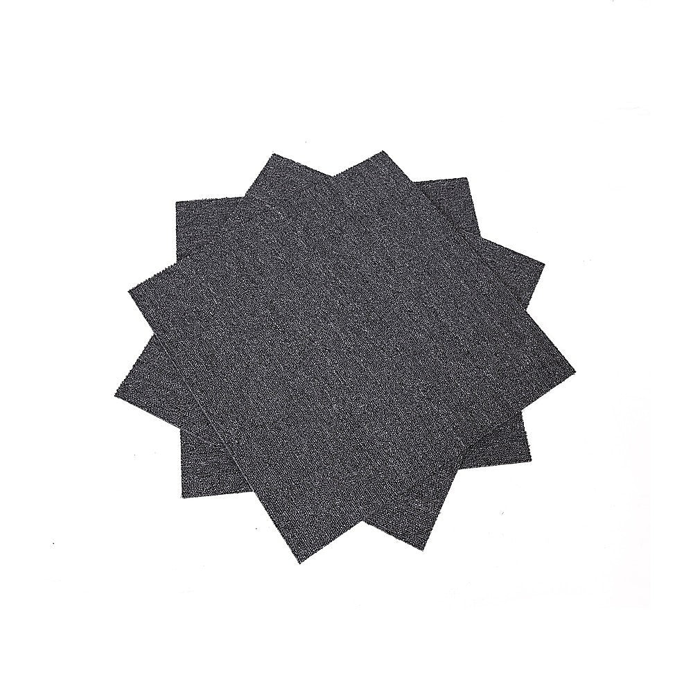 5m² Dark Grey Carpet Tiles Set – Commercial & Domestic Flooring for Office, Retail, Home